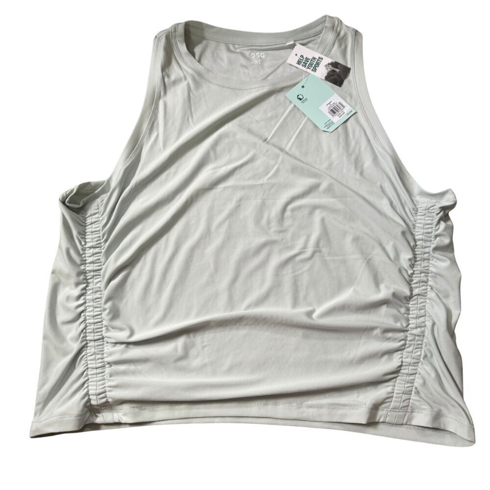DSG womens cinch pale seaglass size XL NWT workout athletic tank top